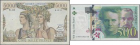 France: large lot of 143 banknotes from Banque de France containing the following Pick numbers: 72, 73, 78, 79, 90, 80, 83, 84, 85, 92, 95, 96, 93, 94...