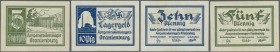 Deutschland - Konzentrations- und Kriegsgefangenenlager: Oranienburg, set mit 2 Gutscheinen zu 5 und 10 Pfennig o.D.1933-35, C.4036, 4037, beide mit W...
