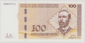 Bosnia - Herzegovina 100 Convertible Mark, 2012, UNC, P87a, BNB B231a 

Estimate: 120-150