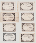 France 5 Livres, 31.10.1793, mostly VF (8pcs), PA76 eight different signatures 

Estimate: 50-60