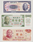 Taiwan (China), Kinmen 50 Yüan, 1969, UNC, PR111, BNB B370a 10 Yüan, 1976, UNC, PR112A, BNB B386b 100 Yüan, 1972, UNC, PR112, BNB B385b 

Estimate: ...