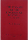 The coinage of the kingdom of Bosporus AD 69-238, N.A. Frolova,1979
Ouvrage broché. 249 pages et 69 planches.