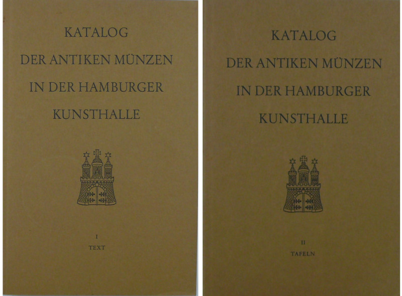 Katalog der antiken ünzen in der Hamburger kunsthalle, 2 volumes, R. Postel, 197...