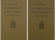 Katalog der antiken ünzen in der Hamburger kunsthalle, 2 volumes, R. Postel, 1976
Ouvrages brochés. Volume 1 : texte 347 pages. Volume 2 : Planche 13...