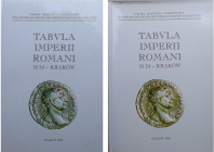 Tabula imperii romani, M 34, Académie polonaise - Krakow Cracovie 2002
2 volumes. Volume 1 texte 596 pages ; volume 2, 11 cartes couleurs en boitier....