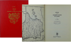 Atlas of the ancient coins of spain, A. Heiss, réimpression 1976 (1870)
Ouvrage relié. 8 pages et 68 planches.