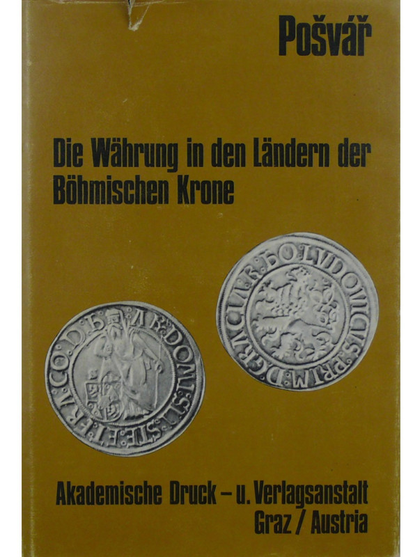 Die Währung in den ländern der Böhmischen krone, J. Posvar, 1970
Ouvrage relié....