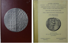 Lot de 2 catalogues de ventes étrangères anciennes
1- Vente Jacques Schulman B.V., catalogue 271 de novembre 1980 ; 2- Vente Antike Münzen, des 18 et...