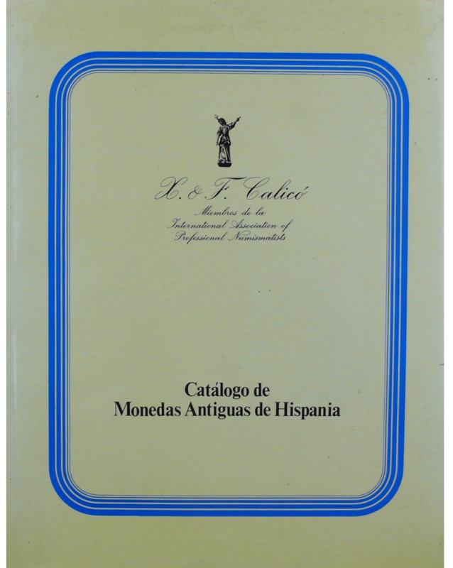Catalogue de vente, Catalogo de monedas antigas de Hispania, 18 et 19 juin 1979,...