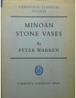 Minoan stone vases, Peter Warren 1969
Ouvrage de 279 pages alliant textes et dessins sur les vases de pierre minoens.