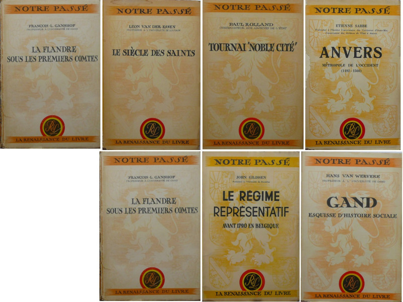 Lot de 7 ouvrages de la série "Notre passé"
1- Les Belges avant César, Victor T...
