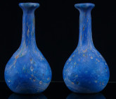 Romain - Balsamaire en pâte de verre - 0 / 300 ap. J.-C.
Balsamaire à panse globulaire et col long et étroit. L'objet est en pâte de verre d'un magni...