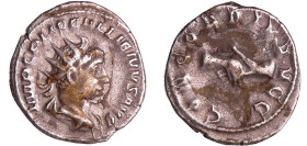 Gallien - Antoninien - (253-254, Rome)
A/ IMP C P LIC GALLIENVS AVG Buste radié et drapé à droite. 
R/ CONCORDIA. Deux mains jointes.
TTB
C.125 (2...