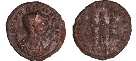 Séverine - Aurélianus (275, Rome)
A/ SEVERINA AVG Tête diadémée et drapée à droite sur un croissant. 
R/ CONCORDIAE MILITVM // XXIR (gamma) dans le ...