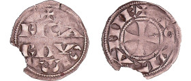 France - Aquitaine - Richard Cœur De Lion - Denier
Richard Cœur De Lion (1189-1199). A/ RICARDVS en deux lignes. Au-dessus, une croisette et en-desso...