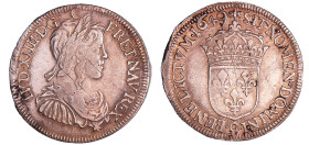 France - Louis XIV (1643-1715) - ½ écu à la mèche longue - 1649 9 (Rennes)
TTB
L4L.164-Ga.169
 Ar ; 13.45 gr ; 34 mm