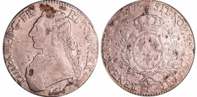 France - Louis XVI (1774-1792) - Ecu aux branches d’olivier - 1775 K (Bordeaux)
TB+
L4L.540-Ga.356
 Ar ; 29.35 gr ; 40 mm