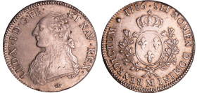 France - Louis XVI (1774-1792) - Ecu aux branches d’olivier - 1786 M (Toulouse)
TTB+
L4L.540-Ga.356
 Ar ; 29.23 gr ; 42 mm