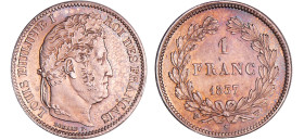 France - Louis-Philippe Ier (1830-1848) - 1 franc tête laurée 1837 W (Lille)
SUP+
Ga.453-F.210
 Ar ; 4.99 gr ; 23 mm