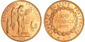 France - Troisième république (1871-1940) - 100 francs Génie 1900 A (Paris)
SUP+
Ga.1137-F.553
 Au ; 32.27 gr ; 35 mm