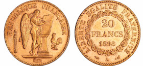 France - Troisième république (1871-1940) - 20 francs Génie 1898 A (Paris)
SUP
Ga.1063-F.533
 Au ; 6.44 gr ; 21 mm