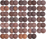 France - Troisième république (1871-1940) - 10 centimes Cérès lot de 34 monnaies dont la 1875 A et 1875 K
1870 A, 1871 A, 1872, A, K, 1873 A, K, 1874...