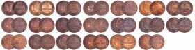 France - Troisième république (1871-1940) - 2 centimes Cérès lot de 20 monnaies
1877, 1878 A, K, 1879, 1882, 1883, 1884, 1885, 1886, 1887, 1888, 1889...