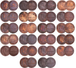 France - Troisième république (1871-1940) - 1 centime Cérès lot de 22 monnaies
1872 A, K, 1874, 1875 A, K, 1877, 1878 A, K, 1879, 1882, 1884, 1885, 1...