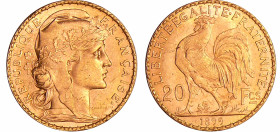 France - Troisième république (1871-1940) - 20 francs Marianne 1899 A (Paris)
SPL
Ga.1064a-F.535
 Au ; 6.45 gr ; 21 mm