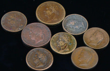 France - Colonie Française 10 et 5 centimes Charles X et Louis-Philippe (8 monnaies)
B à TTB
Lecompte.298-300-305-308-310-314