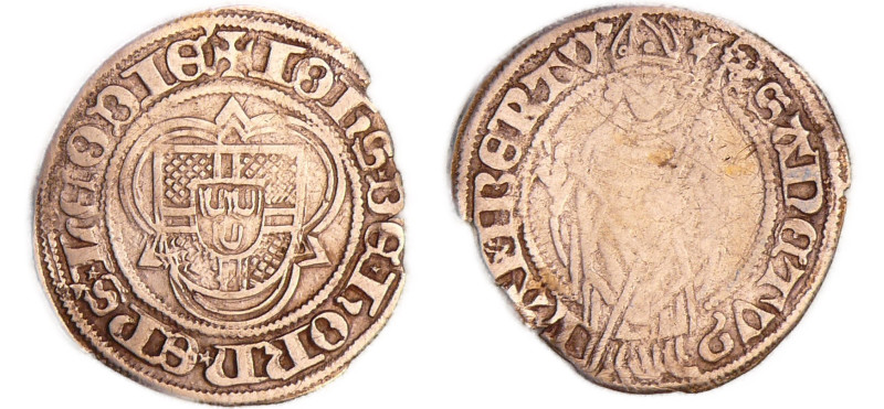 Belgique - Principauté de Liège - Jean de Hornes (1485-1505) - Florin d'or postu...