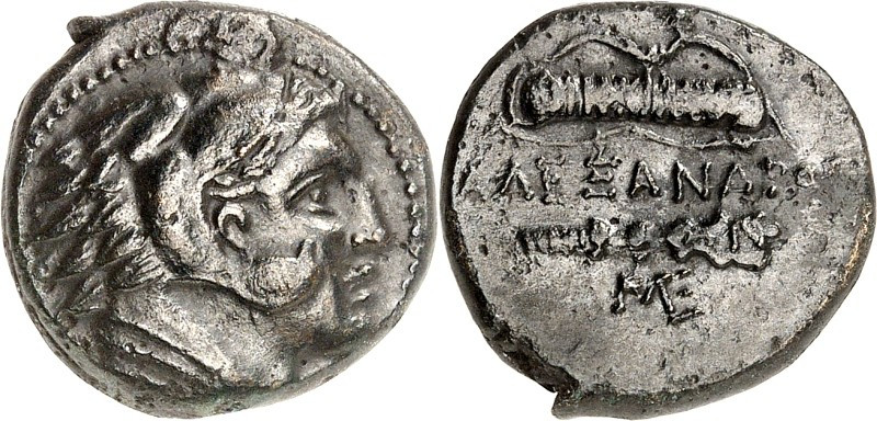 MAKEDONIEN. 
KÖNIGREICH. 
Alexander III. der Große 336-323 v. Chr. AE-Tetracha...