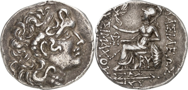 THRAKIEN. 
KÖNIGREICH. 
Lysimachos 323-281 v. Chr. Tetradrachmon (postum) (um ...