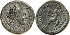 MAKEDONIEN. 
(BEROIA für das) KOINON der MAKEDONEN. 
z.Z. Gordianus III. 238-244. AE-Diassarion 27mm 11,55g. Alexanderkopf m. Diadem n.r. A LEXAND P...