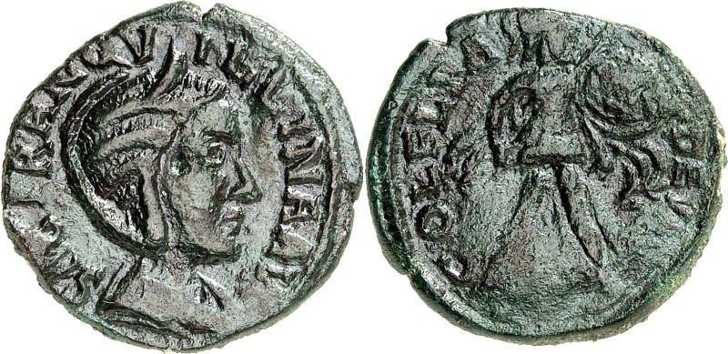 THRAKIEN. 
DEULTUM, Colonia (Debelt). 
Tranquillina, Gemahlin von Gordianus II...