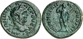 THRAKIEN. 
PERINTHOS (Erigli). 
Elagabalus 218-222. AE-17/18mm 4,10g.Belorbeerte Büste n.r. AVT K M AVP ANT WNEINOC / PE-RIN-QI-WN - DI C NEWKO-RWN ...