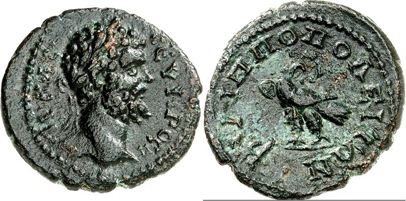 THRAKIEN. 
PHILIPPOPOLIS (Plovdiv). 
Septimius Severus 193-211. AE-Assarion 18...