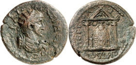 PAMPHYLIEN. 
PERGE (bei Murtuna). 
Maximinus&nbsp;I. Thrax 235-238. AE-Diassarion 26mm 9,12g. Büste mit Panzer, Paludamentum und Strahlenkrone n.r. ...