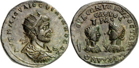 KILIKIEN
SELEUCEIA am CALYCADNUM.
Philipp I. 244-249. AE36mm 26,40g. Drapierte gepanzerte Büste mit Strahlenkrone n.r. AVT KMIOV LIOC FILIPPO CCEB /...