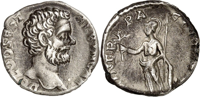 RÖMISCHES KAISERREICH. 
Clodius Albinus Caesar 193-195. Denar (194) 3,10g. Kopf...