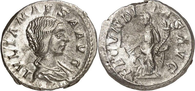 RÖMISCHES KAISERREICH. 
Iulia Maesa, Großmutter des Elagabalus 218-222(+ 225/22...
