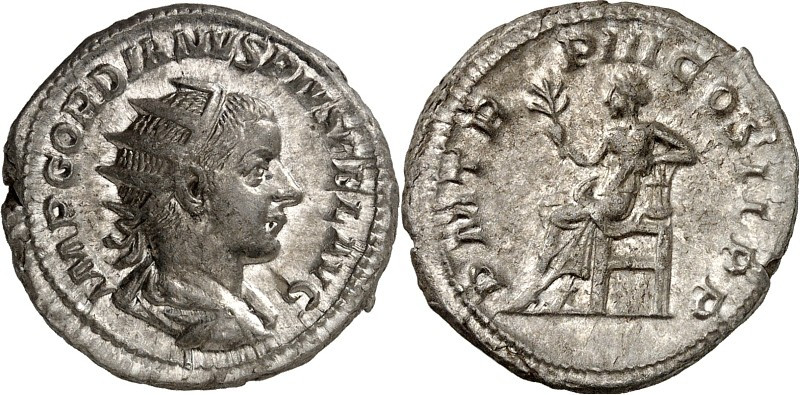 RÖMISCHES KAISERREICH. 
GORDIANUS III. Augustus 238-244. Antoninian (241) 5,18g...