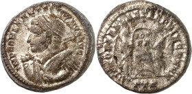RÖMISCHES KAISERREICH. 
CONSTANTINUS I. der Große, Augustus 306(310)-337. Bi-Argenteus (313) 3,10g, Trier, 1.&nbsp;Off. Paludamentbüste m. Helm u. ge...