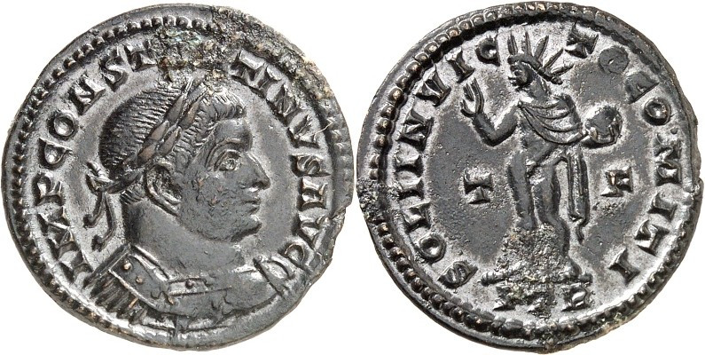 RÖMISCHES KAISERREICH. 
CONSTANTINUS I. der Große, Augustus 306(310)-337. AE-Fo...
