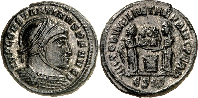 RÖMISCHES KAISERREICH. 
CONSTANTINUS I. der Große, Augustus 306(310)-337. AE-Fo...