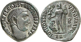 RÖMISCHES KAISERREICH. 
CONSTANTINUS I. der Große, Augustus 306(310)-337. AE-Follis 21/20mm (314/315) 4,71g, Antiochia, 2.&nbsp;Offizin. Kopf mit Lor...