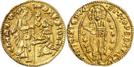 Kreuzzüge. 
Chios, genuesische Maona-Republik. 
Filipo Maria Visconti, Doge von Mailand und Genua 1426-1435. Zecchino Gold 3,53g, "Mailand", Beischl...