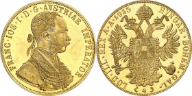 ÖSTERREICH. 
Franz Joseph I. 1848-1916. 4 Dukaten 1915 NP. Fr.&nbsp; 386, Schlumb.&nbsp; 535, J.&nbsp; 345. . 

GOLD P.P.-