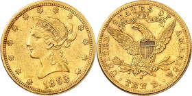 USA. 
10 Dollar 1893 S Coronet head. F. 158. . 

GOLD ss