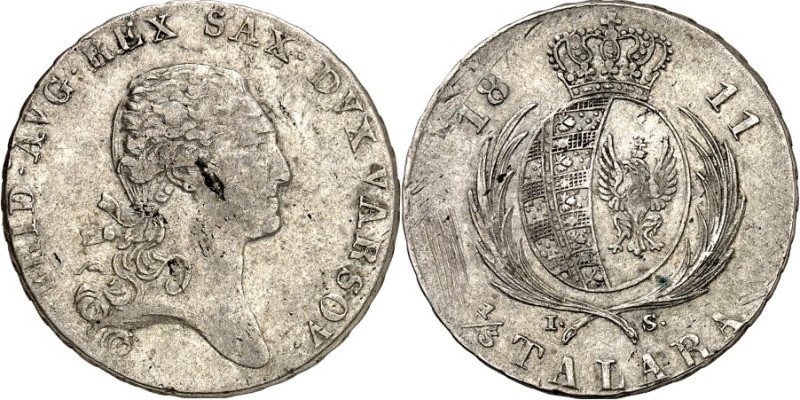 POLEN. 
WARSCHAU, Großherzogtum. 
Friedrich I. August von Sachsen 1807-1814. 1...